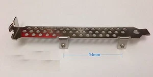*•••Soporte estándar de altura completa LSI 6 GB para tarjeta controladora panel posterior JP562-501900 - Imagen 1 de 1