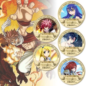 FAIRY TAIL Moneda Conmemorativa Cosplay Colección de Monedas de Metal Anime Regalo de Navidad - Imagen 1 de 35