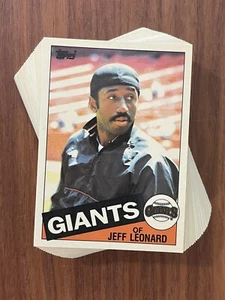 1985 Topps TIFFANY Set (50) BASEBALL CARDS Lot COLLECTION NM/MINT+ *HIGH GRADE* - Picture 1 of 1