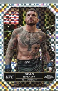 2024 Topps Chrome UFC #172 Sean Brady X-Fractor - Picture 1 of 2