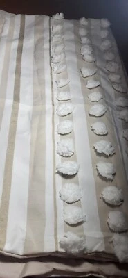 Queen Size Duvet Cover Set - Tufted Dots Duvet Cover, Boho Queen.  - Image 1 of 4