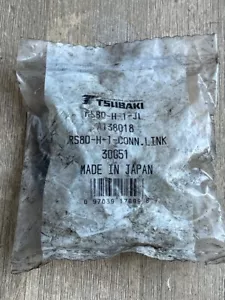 ESLABÓN DE CONEXIÓN CADENA DE RODILLOS TSUBAKI RS80-H-1-JL #80 A138018 NUEVO - Imagen 1 de 4