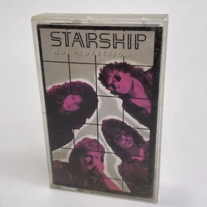 Starship, No Protection (Audio Cassette Tape, 1987) Canada Import, Black Cart - Picture 1 of 9