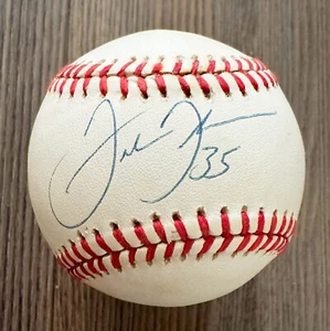 Frank Thomas Autographed Baseball - JSA 8 - L.O.A. & Case - Sweet Spot - Signed - Picture 1 of 5