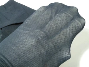 30 den gemusterte Vintage Strumpfhose,  EPA (Schweiz) Gr. L Dunkelblau Neu OVP - Bild 1 von 4