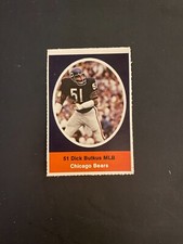 1972 SUNOCO FOOTBALL STAMPS  DICK BUTKUS  NM++