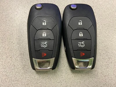 LOT 2 CHEVY CRUZ SMART KEY FOB FCC ID LXP-T004 KEYLESS ENTRY REMOTE OEM - Image 1 of 4
