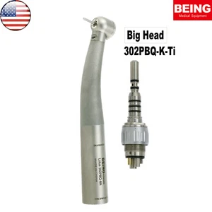Pieza de mano dental de alta velocidad US BEING para acoplador LED de fibra óptica KAVO 6 orificios - Imagen 1 de 21