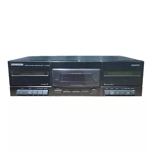 Kenwood KX W1090 Stereo Double Cassette Deck - Foto 1 di 10