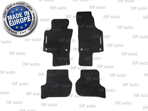 NEW LHD CAR FLOOR MATS FOR SKODA OCTAVIA 1Z 04-12 VELOUR CARPET AUTO LINERS RUGS - Picture 1 of 5