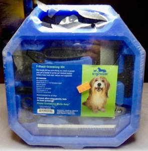 U-groom 7 teiliges Hundepflegeset. Neu. Versiegelt. - Bild 1 von 3