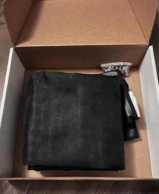 Jeep Wrangler 2018+ JL 4 puertas calzoncillo techo blando malla cuero de rinoceronte negro techo solar OEM Foto 1 de 4