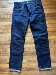 Men’s Lee Redline Selvedge Straight Leg Jeans Sz 30x32 - Picture 1 of 5