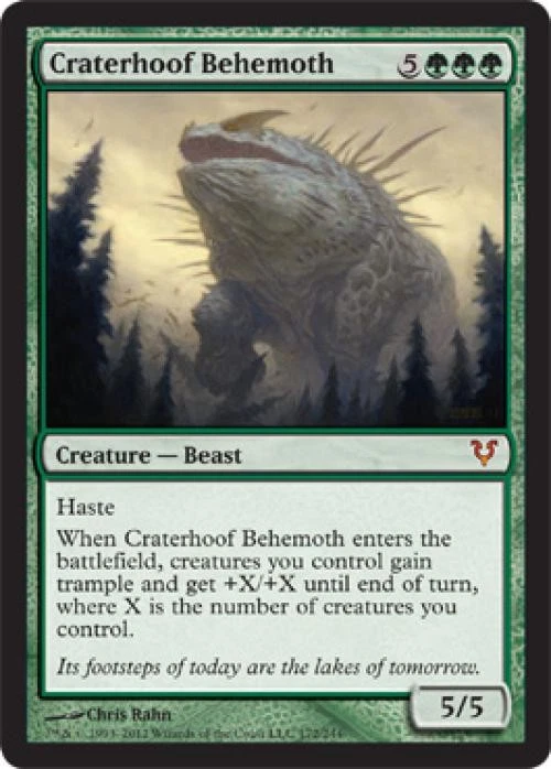 Craterhoof Behemoth - Light Play MTG Avacyn Restored - Image 1 of 1