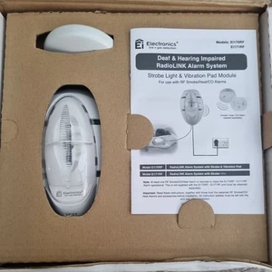 AICO EI170RF DEAF & IMPAIRED HARD OF HEARING RADIOLINK ALARM KIT DATE 2030/2035 - Picture 1 of 5