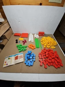 Vintage 1967 Mattel Tog'L Creative Build Play Toy ca. 350 Teile MINT lernen - Bild 1 von 24