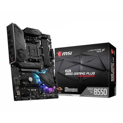 MSI MPG B550 Gaming Plus AMD B550 Socket AM4 ATX (MSI AM4 MPG B550 GAMING PLUS) - Immagine 1 di 4