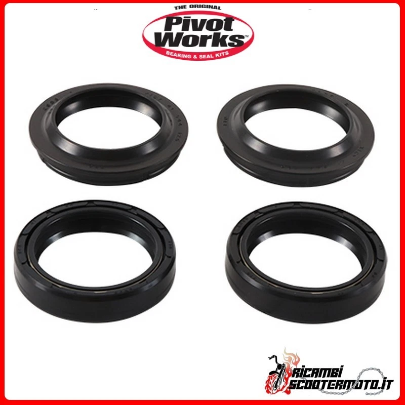 KIT PARAOLI E PARAPOLVERE FORCELLA PIVOT WORKS KAWASAKI VULCAN 900 CUSTOM 2015 P Foto 1 de 1