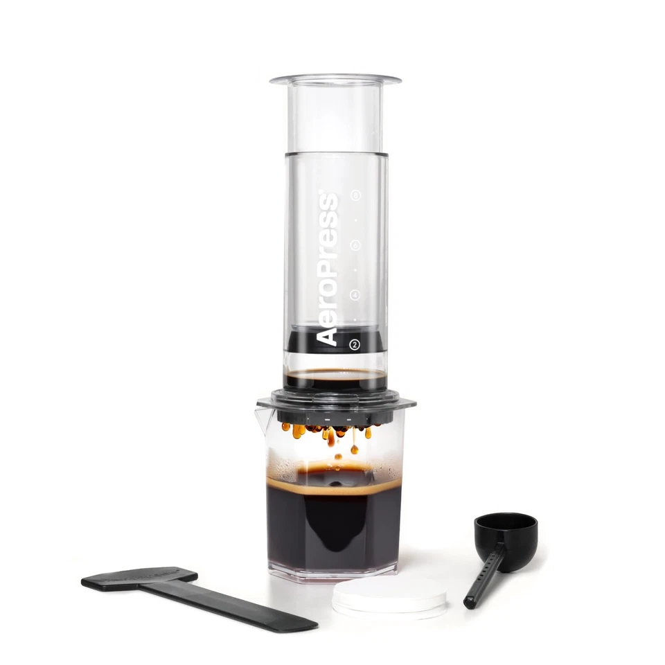 Aeropress Clear XL Coffee Press 3 in 1 Brew French Press Pour Over Espresso 