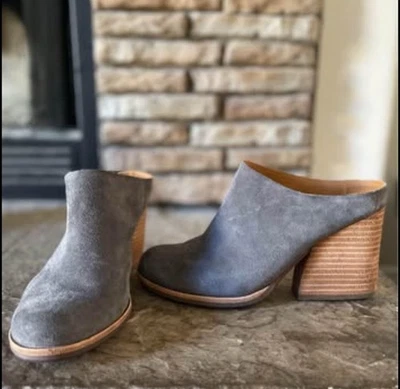 Kork-Ease clogs backless booties size 6.5 womens great condition Suede Mule - Image 1 of 4