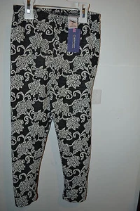 Cherokee Mädchen Hose Größe S 6/6X neu mit Etikett schwarz weiß geblümt - Bild 1 von 1