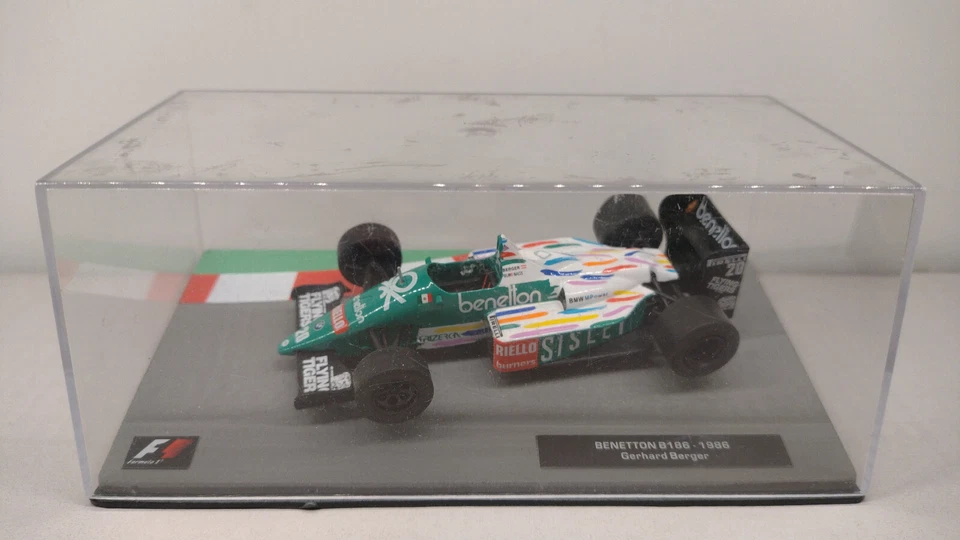 BENETTON B186 1986 GERHARD BERGER - Formula 1 Auto Collection - centauria 1/43 - Immagine 1 di 1