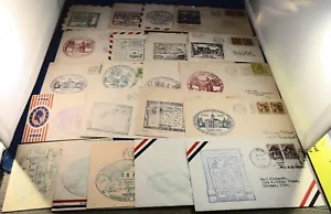 21 Covers: PM ALL 1932 George Washington Bicentennial Commission ETC - Picture 1 of 12