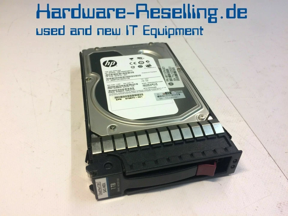 HP 1TB SAS MDL MSA MB1000FAMYU 461289-001 507613-001 375874-021 - Bild 1 von 1