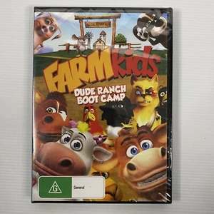 Farmkids Dude Ranch Boot Camp DVD Brand New Sealed R0 Free Tracked Postage - Picture 1 of 2