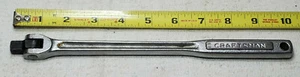 NICE VINTAGE CRAFTSMAN TOOLS =V= SERIES 3/8" DR FLEX HEAD 10" BREAKER BAR USA - Picture 1 of 8