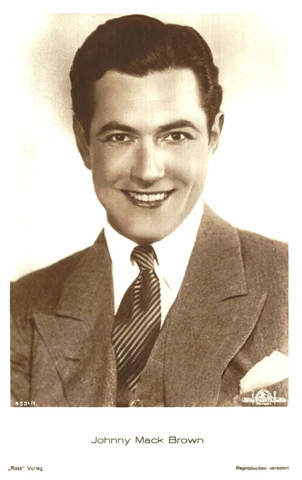 Johnny Mack Brown Original Ross Postcard No. 56.2oz Cover