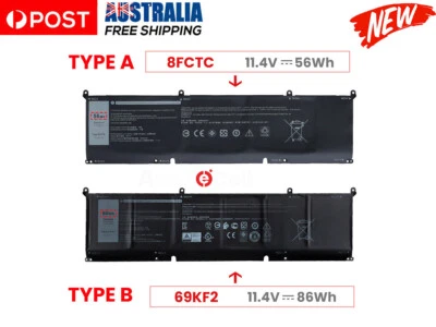69KF2 Battery for Dell G15 5510 5511 5515 5520 5521 5525 G16 7620 7630 8FCTC NEW - image 1 of 4