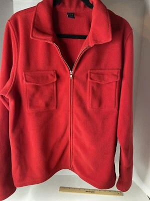 Camisa polar Gap roja manga larga abotonada talla X grande Foto 1 de 4