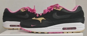 NIKE AIR MAX 1 ID BY YOU KID ROBOT INSPO BLACK PINK TAN SZ 7.5 FJ8893-900 (#54 - Picture 1 of 5