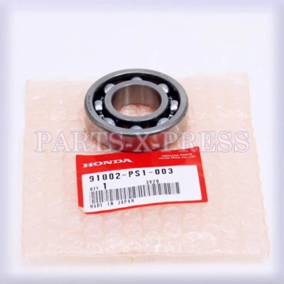 NEW GENUINE OEN HONDA CIVIC ACURA INTEGRA INPUT SHAFT BALL BEARING 91002-PS1-003 - Image 1 of 4