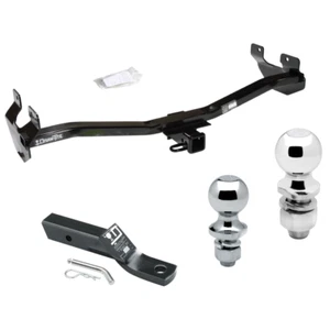Trailer Tow Hitch For 06-10 Hummer H3 Receiver w/ 1-7/8" and 2" Ball - Picture 1 of 6