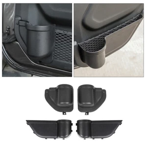 Interior Door Pocket Storage Box Organizer for Jeep Wrangler JL & JT 2018+ 4Door - Picture 1 of 8