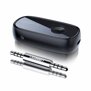 Ugreen Bluetooth 5.0 Audioempfänger AUX aptX Miniklinke für Kopfhörer schwarz - Bild 1 von 5
