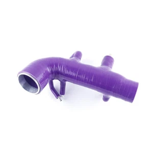 Purple Silicone Intercooler Intake Pipe Hose For Subaru Impreza WRX STI GDA GDB - Picture 1 of 18
