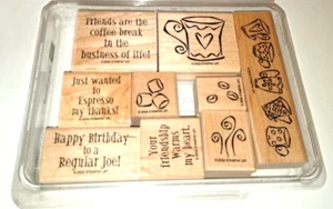 Stampin Up! Espress Yourself Coffee Themed Rubber Stamp Set 2002 - Bild 1 von 3