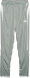 adidas Kids Size Large Tiro Pants Silver Green/White Brand New IA2064 - Picture 1 of 3