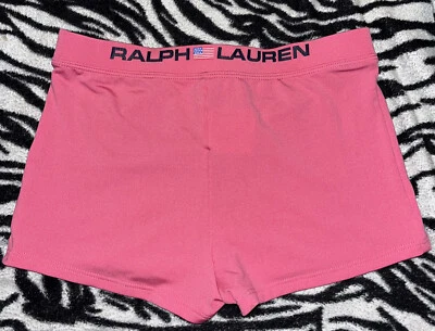Pantalones Cortos Deportivos Polo Ralph Lauren Niñas Talla Grande 12 Rosa Foto 1 de 2