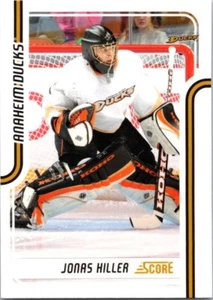 2011 Score Glossy #49 Jonas Hiller - Picture 1 of 2