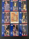1991-92 Fleer Los Angeles Lakers Lot(9); Magic, Divac, Worthy, Scott