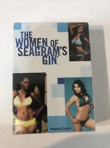 Vintage Seagram's Gin Women of Seagram's Gin Playing Cards NEW & SEALED - Picture 1 of 2