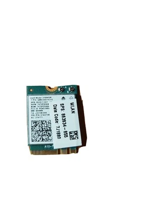 Intel Wireless-AC 3168 3168NGW 802.11ac WiFi Bluetooth Card G86C007K310 - Immagine 1 di 3