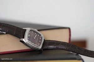 Reloj David Yurman Pura Sangre T303-S Chocolate Oscuro Marrón Diamante Marcadores Caja - Imagen 1 de 6