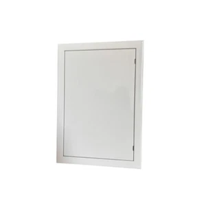 Metal Access Panel Door White | No Lock | Galvanised Steel | EU Made | All Sizes - Picture 1 of 10