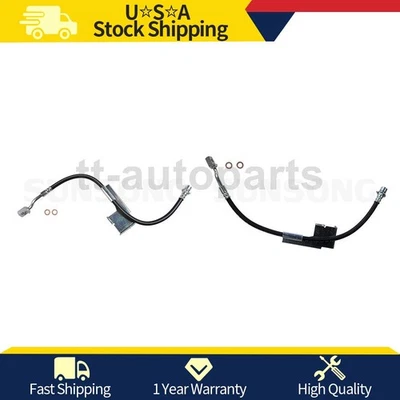 Manguera de línea de freno delantero Sunsong para Chevrolet Silverado 2500 HD 2011 2012 2013 Foto 1 de 4