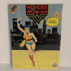 1984 Craft Master Super Powers Wonder Woman Tray Puzzle Brand New Sealed - Picture 1 of 3
